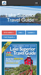 Mobile Screenshot of lakesuperiortravelguide.com